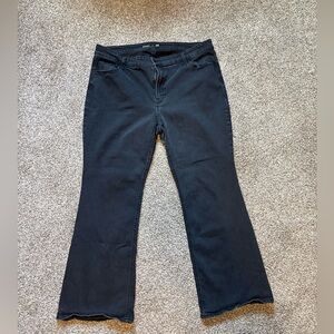 Old Navy Black High-Rise Flare Jeans